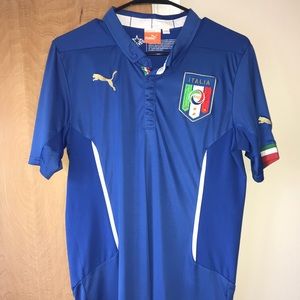 Authentic Puma Italy 2014 World Cup Jersey